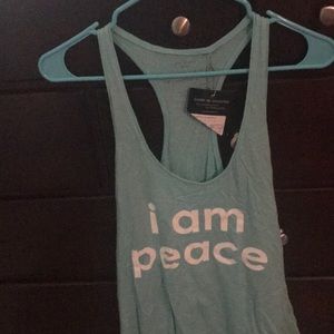 New With Tags medium Peace Love World tank top